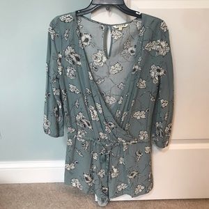 Floral Romper
